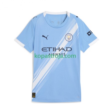 Billiga Fotbollströjor Manchester City Dam Hemma tröja 2025/26 Kortärmad